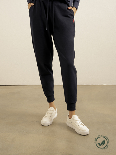 Women's Navy Raglan Set Track Pants