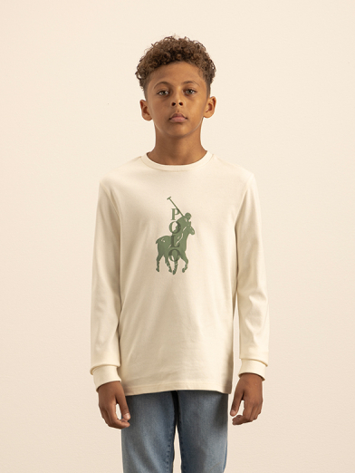 Boys Jackson Printed Long Sleeve Tee