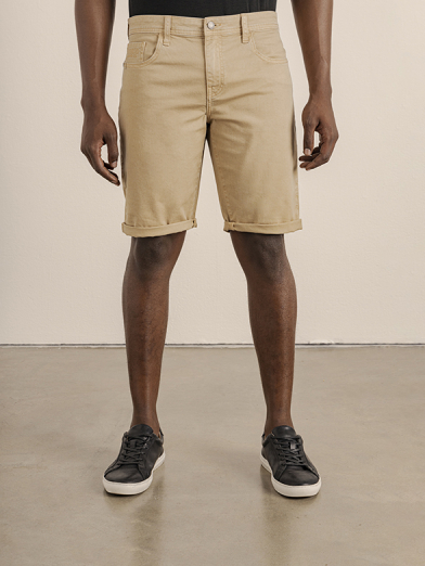 Mens Overdyed 5 Pocket Chino Shorts