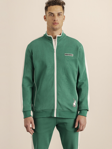 Mens Zip Through Sweat Top