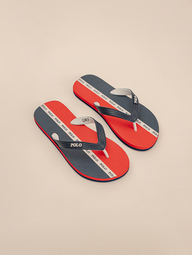 Mens Stripe Flip Flop