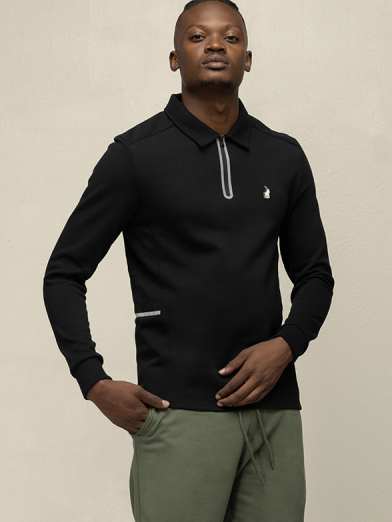 Mens Sport Long Sleeve Golfer