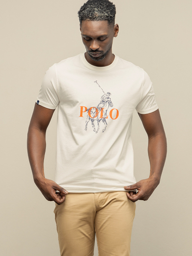 Mens Short Sleeve Sketch Pony Tee