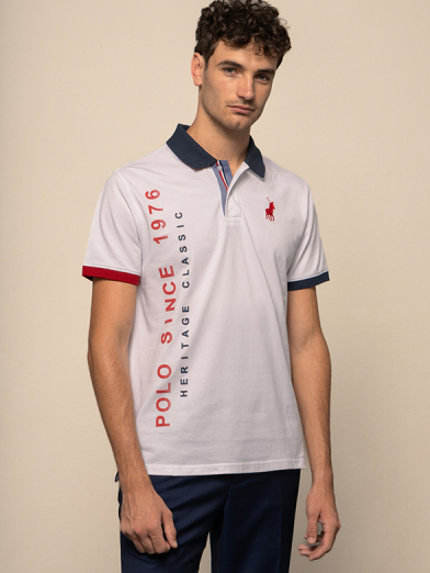 Mens Short Sleeve HD Printed Golfer