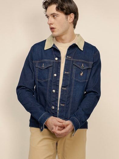 Mens PJC Long Sleeve Denim Jacket