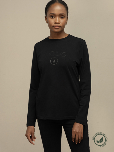 Women’s Terri Long Sleeve Logo T-Shirt