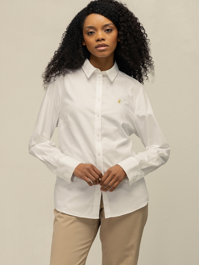 Women’s Giselle Long Sleeve Oxford Shirt