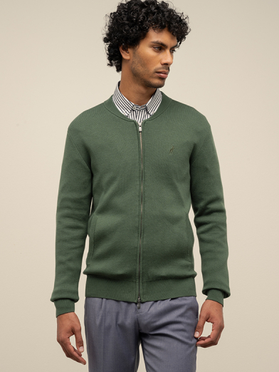 Mens Long Sleeve Thru Knitwear