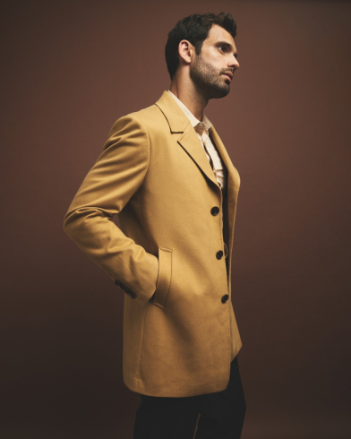 Mens Melton Coat 