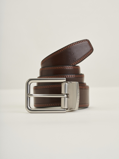 Perry Dark Brown Mens Belt