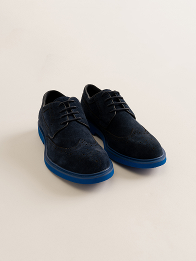 Colour Brogue Lace Up