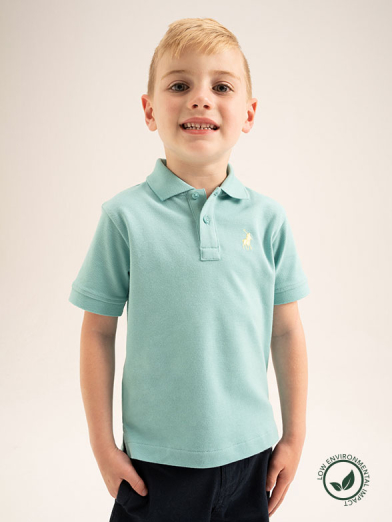 Boys classic short sleeve golfer