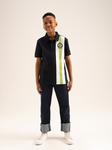 Boys tapered leg jean