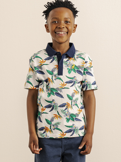 Boys Printed Golfer