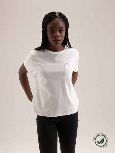 Short sleeve relaxed cotton t-shirt